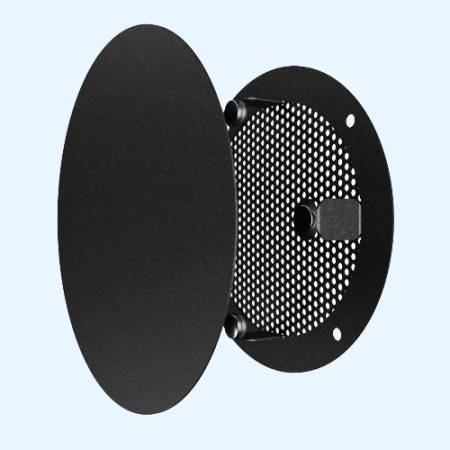 20RVM Black (черный) ERA Решетка вентиляционная RVM сетка разъемная на магнитах D200 окраш.сталь